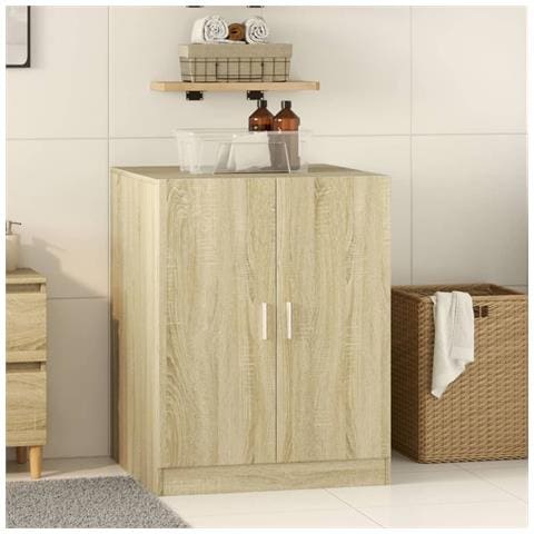 Mobile per Lavatrice Rovere Sonoma 70,5x71,5x91,5 cm - Foto 1