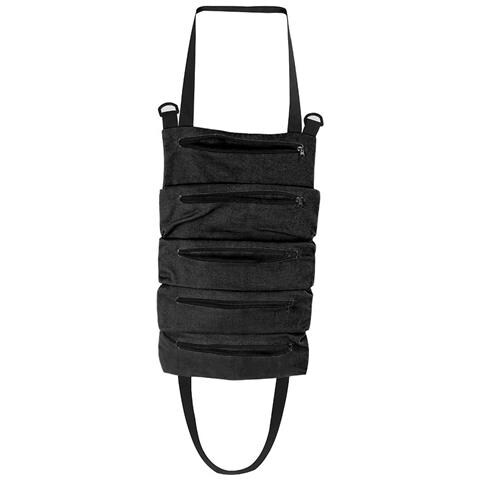 Borsa Per Attrezzi Arrotolabile, Rotolo Di Attrezzi In Tela Multiuso Black - Foto 1