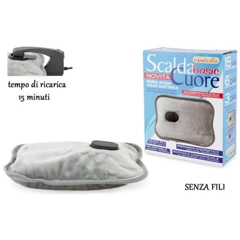 Borsa Acqua Calda Scaldacuore Basic Grigio - Foto 1