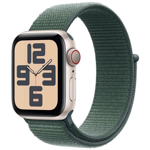 Watch Se Gps + Cellular 40mm Starlight Aluminium Case Mit Lake Green Sport Band (mxgh3qf /a) - Foto 1