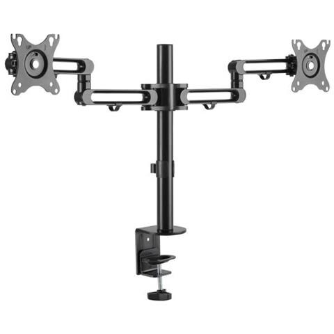 Lite Ddr1327sdfc-1 Supporto Da Tavolo Per Tv A Schermo Piatto 68,6 Cm (27"") Morsa Nero - Foto 1