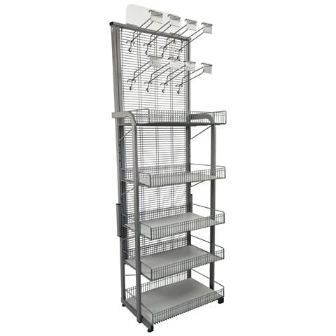 Espositore In Acciaio Per Blister 600 Di Cm 55x40x180 H - Foto 1