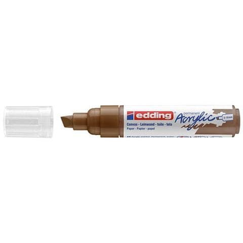 5000 Acrylic Marker Broad marcatore permanente Punta smussata Marrone 1 pz - Foto 1