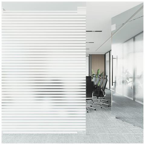 Pellicola Per Finestra Smerigliata Motivo Tenda 60x500 Cm Pvc - Foto 3