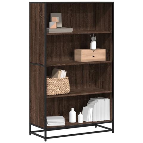 Libreria Rovere Marrone 80,5x35x139 Cm In Truciolato - Foto 1