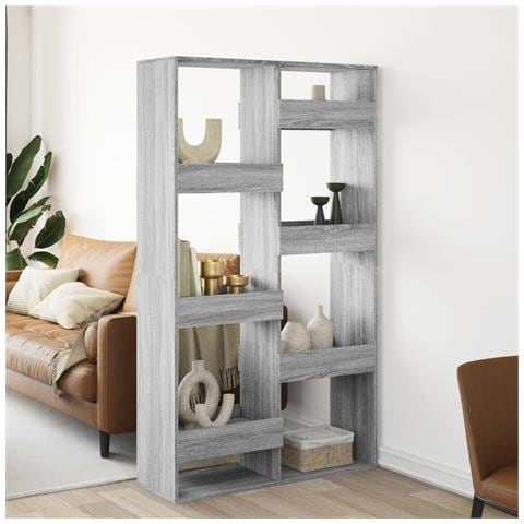 Divisorio Grigio Sonoma 100x33x175 Cm In Truciolato - Foto 1