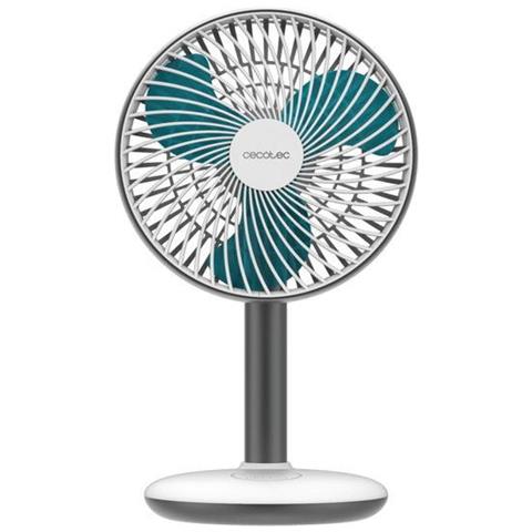 ENERGY SILENCE 4000 VENTILATORE BATTERIA PORTATILE 16CM TOUCH 4 VEL. BIANCO - Foto 1