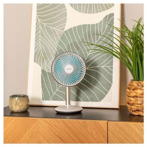 ENERGY SILENCE 4000 VENTILATORE BATTERIA PORTATILE 16CM TOUCH 4 VEL. BIANCO - Foto 3