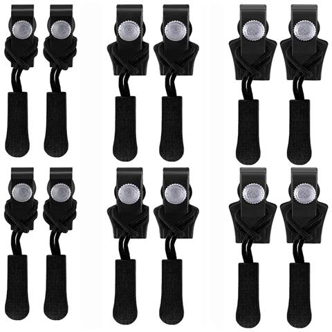 STUUC Cursore Cerniera Ricambio (12 pezzi) Zip Cerniera rimovibile, Kit Riparazione Cerniere