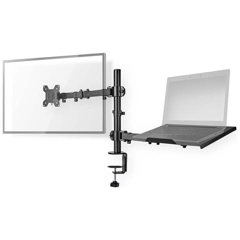 MMSISNB110BK Supporti a parete per TV 81,3 cm (32") Scrivania Nero - Foto 1