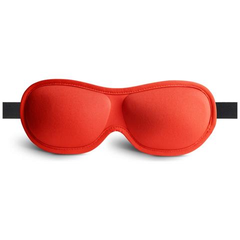 Mascherina Per Occhi 3d In Seta Di Latte - Comfort E Oscuramento Totale Red - Foto 2