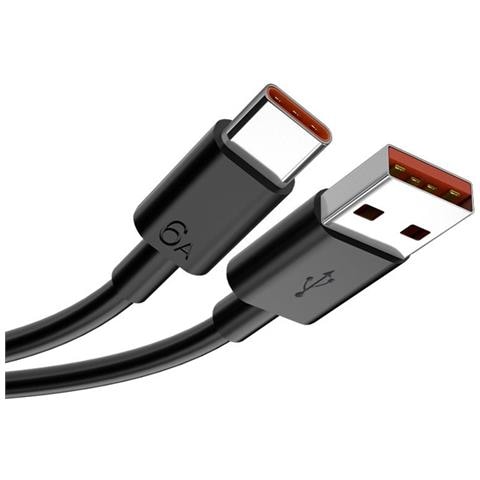 Cavo Dati Type-c A Ricarica Super Rapida 6a, Alta Corrente, Confezione Da 2  1 M - Foto 2