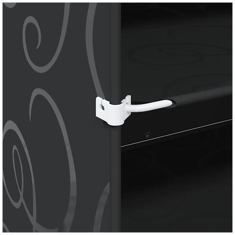 Organizzatore Portaoggetti con 6 Cubi e Ante Trasparenti in PP - Foto 9