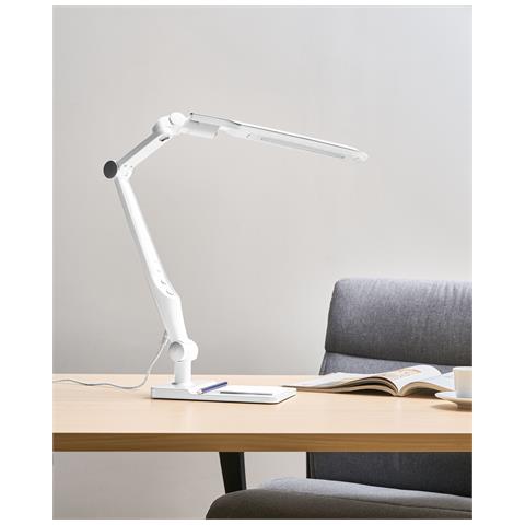 Lampada Da Scrivania A Led Pegasi Con Dimmer Argento - Foto 1