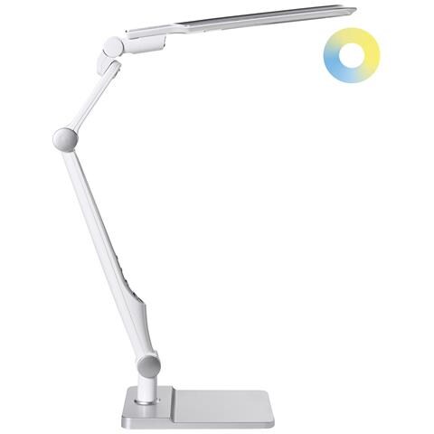 Lampada Da Scrivania A Led Pegasi Con Dimmer Argento - Foto 2