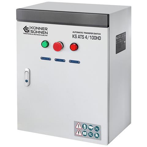 Interruttore di Trasferimento Automatico KS ATS 4/100HD Domanda di potenza di picco, W 18 Potenza (230V), kW 23 - Foto 1