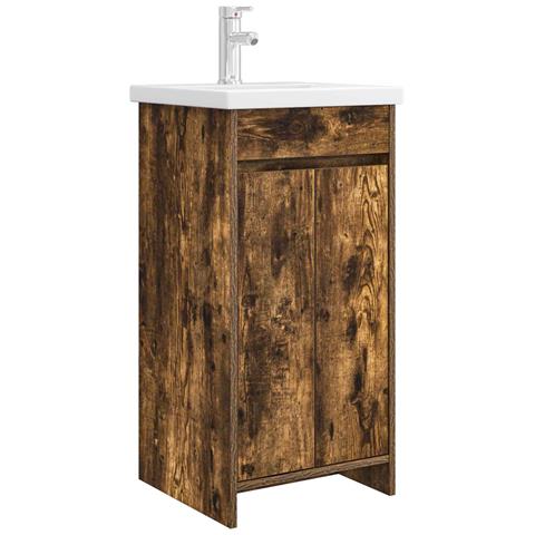 Mobile da bagno con lavabo Rovere Fumo 42 x 40 x 84,5 cm - Foto 1