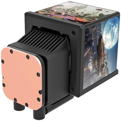 MINECUBE 360 Ultra Processore Raffreddatore di liquidi tutto in uno 12 cm Nero 1 pz - Foto 2