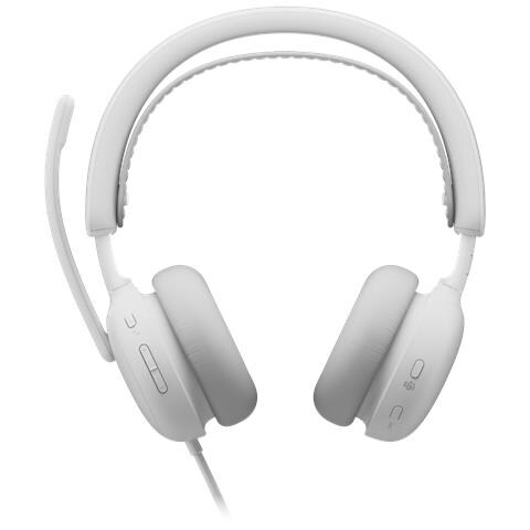 981-001617 cuffia e auricolare Cablato A Padiglione Musica e Chiamate USB Type-C / USB Type-A Bianco - Foto 2