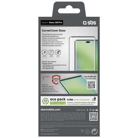 TESCR4DHO200P protezione per lo schermo e il retro dei telefoni cellulari Pellicola proteggischermo trasparente Honor 1 pz - Foto 3