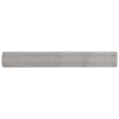 Rete per schermatura 80 x 200 cm 6 Mesh Argento - Foto 2