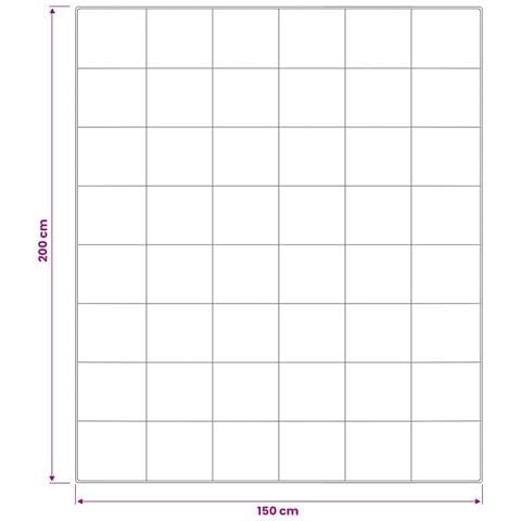 Set di piumone e cuscini 2 pz 150x200 cm 4 stagioni 140+220 GSM - Foto 10