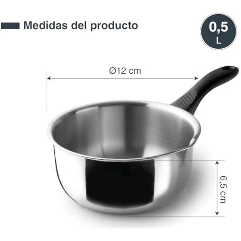 31312 - Mestolo dritto versatore Garinox, acciaio inox, con beccuccio - Foto 2