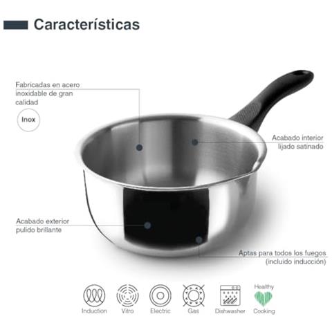 31312 - Mestolo dritto versatore Garinox, acciaio inox, con beccuccio - Foto 3