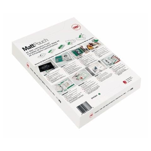 scatola 100 pouches 125mic a3-303x426mm opache matt - Foto 2