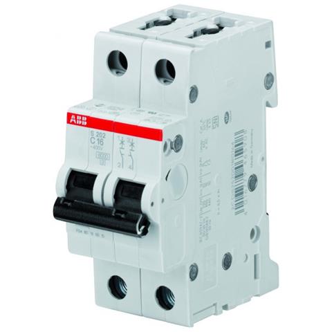S202m / c16 - S202m C16 Interruttore Automatico 10ka 2p - Foto 2