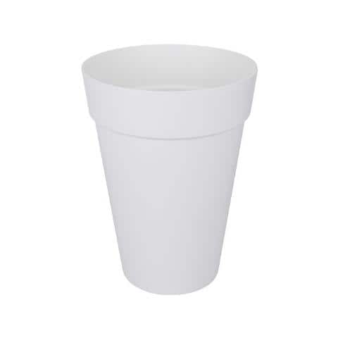 Loft Urban Round High Garden Planter 35cm - White - Foto 1