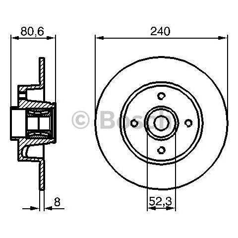 Dsq Freno + Cuscinetti Bd1127 - Foto 2
