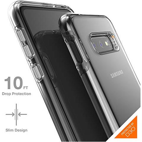Crystal Palace Clear Case With Advanced Impact Protection [ Protected By D3o ] , Slim, Tough Design For Samsung Galaxy S10e - Clear - Foto 1