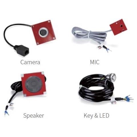 Pa2-kit Accessory Package - Ip Camera Module, Speaker Module, Microphone Module, Button Module - Foto 1