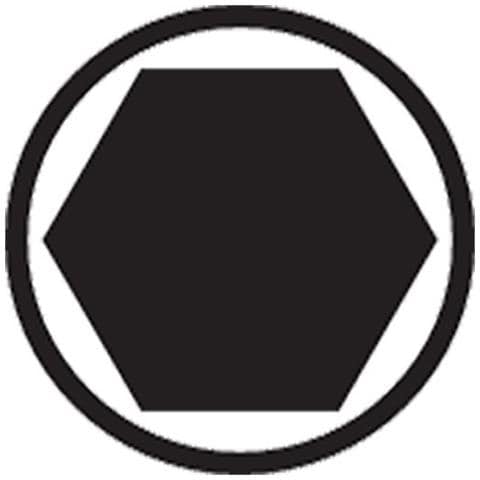 Chiave A Brugola Set Im Compact Titolare Esagonale Della Testa A Sfera, Orientabile Per Aree Difficili, 9 pz. Kurz, Mattverchromt (40410)  - Foto 2