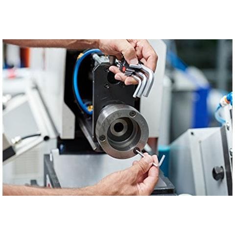 Chiave A Brugola Set Im Compact Titolare Esagonale Della Testa A Sfera, Orientabile Per Aree Difficili, 9 pz. Kurz, Mattverchromt (40410)  - Foto 3