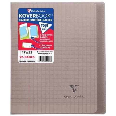 Notebook Koverbook 17x22 Nero - Foto 1