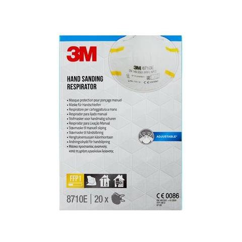 Respiratore Anti Polvere Design a Conchiglia FFP1 Bianco - Foto 3