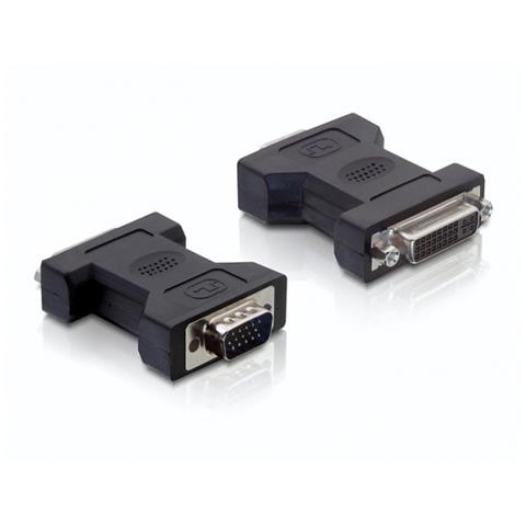 65017 DVI-I VGA 15-pin M Nero cavo di interfaccia e adattatore - Foto 1
