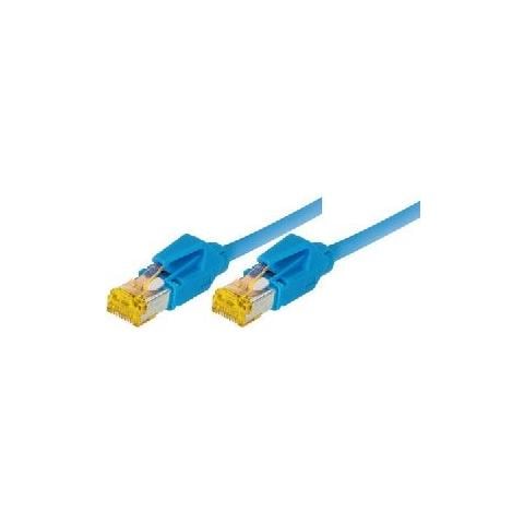 2m Cat. 6A, Cat6a, S / FTP (S-STP) , RJ-45, RJ-45, Maschio / maschio, Blu - Foto 1