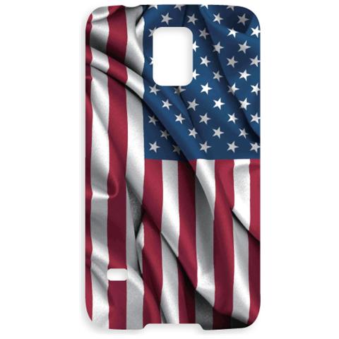 Custodia Protettiva America in Plastica per Smartphone Multicolore BIJ-S5-AMERICA - Foto 1