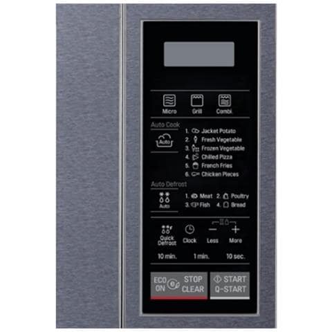 Forno Microonde MH6044V con Grill Capacità 20 Litri Potenza 800 Watt Colore Nero Acciaio inossidabile - Foto 5