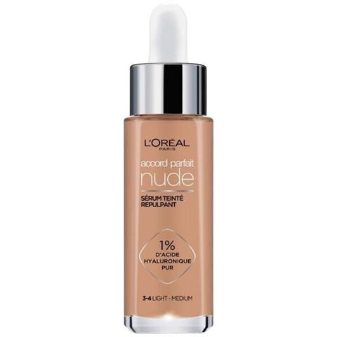 Accord Parfait Siero Rimpolpante Colorato 3-4 Medio Leggero 30ml - Foto 1