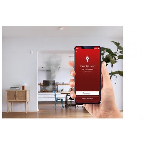 8 750 002 142 Rilevatore Di Fumo Intelligente Collegamento Wireless - Foto 3