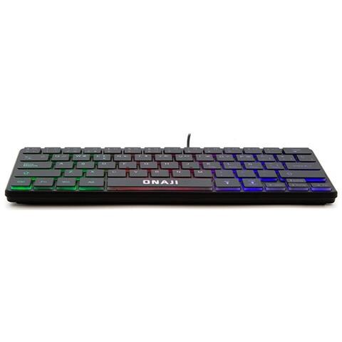 IGG317570 Tastiera Gaming USB QWERTY Spagnolo Nero - Foto 3
