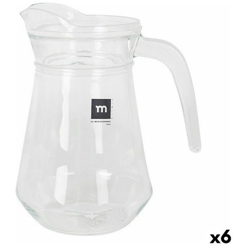 Caraffa In Vetro Trasparente Inde Bar Vetro (6 Unità) - Foto 1