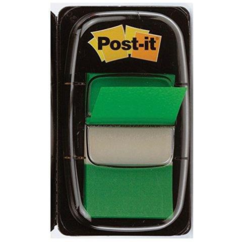 Note Adesive Post-it Index 25 X 43 Mm Verde (3 Unità) - Foto 2
