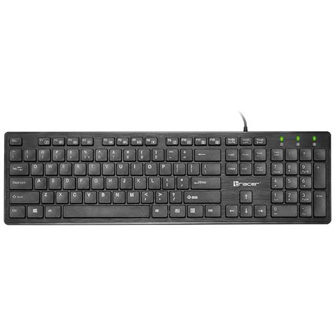 Tastiera USB 5907512861691  per Ufficio (Layout QWERTY) Colore Nero - Foto 2