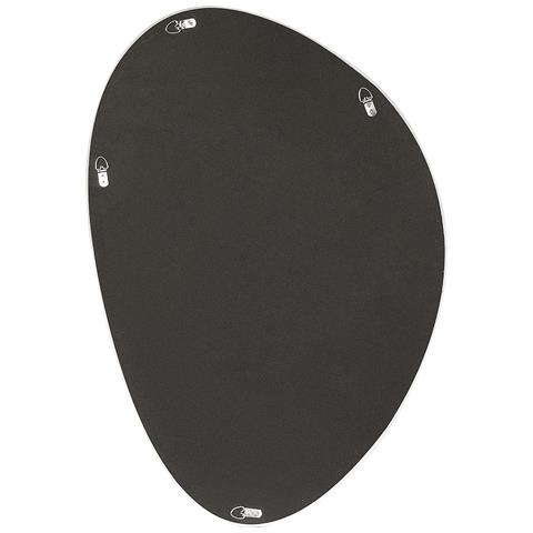 Specchio Audes 60 Cm 90 Cm Velluto Bianco Sporco - Foto 2