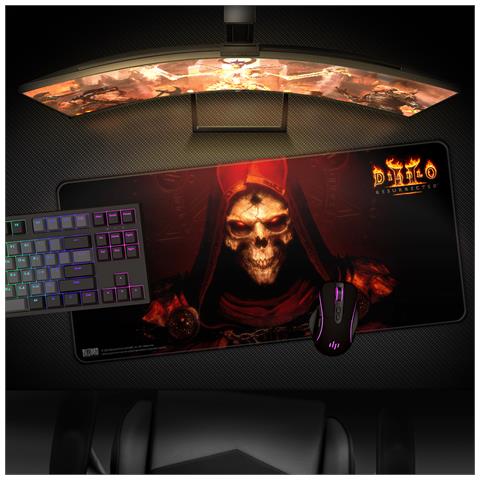 Diablo 2: Resurrected - Prime Evil Gaming Tappetino Per Mouse (xl) - Foto 2